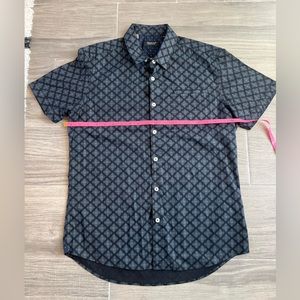 7 Diamonds PREMIUMPerformance Short Sleeve Button-Up Shirt M